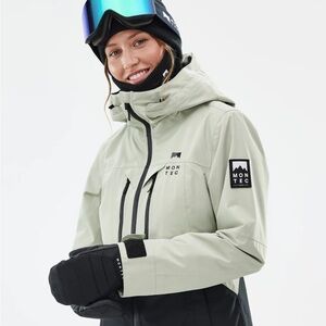 Montec Women's Moss W - Ski Jacket 
Soft Green/Black